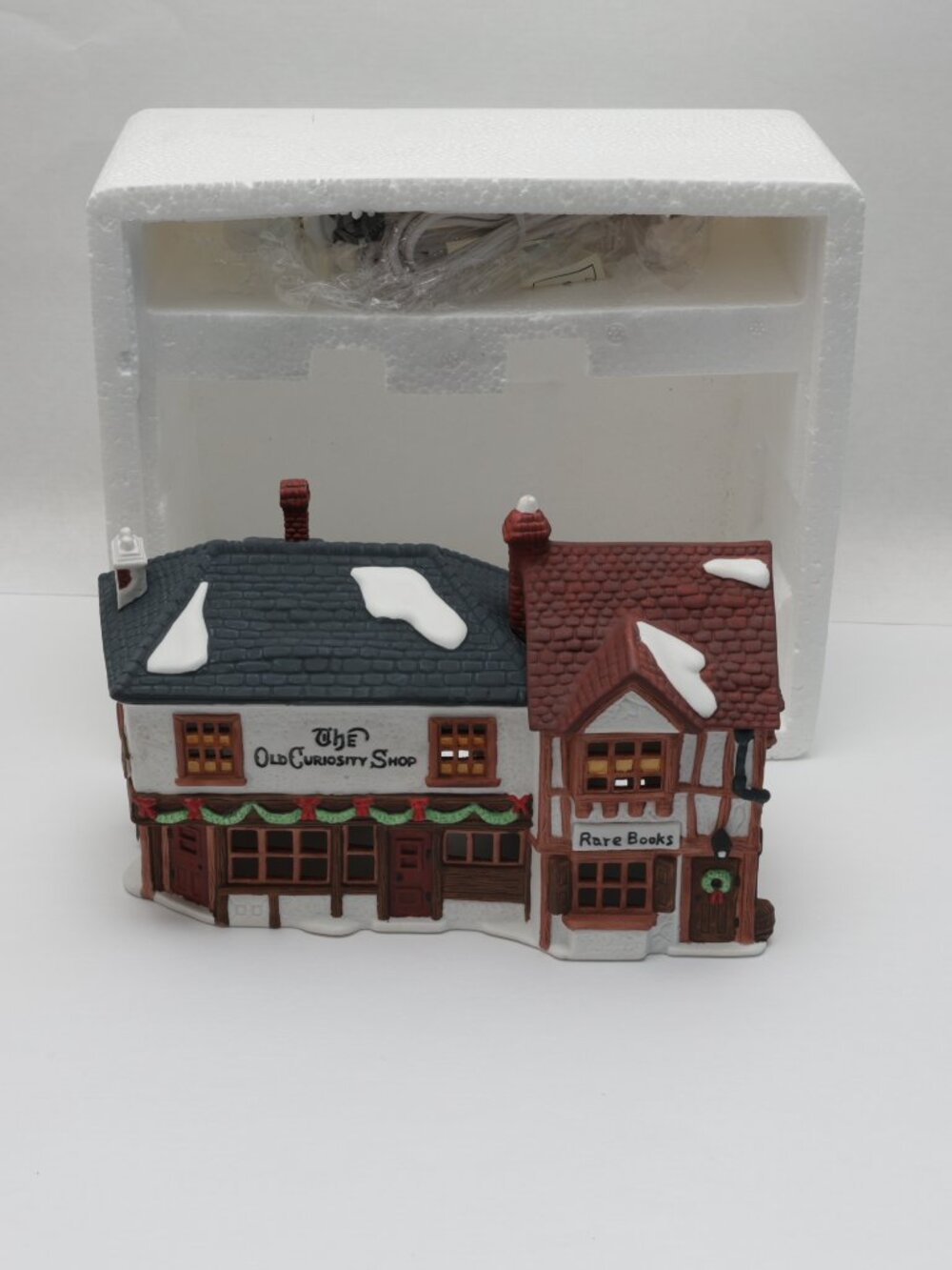 Department 56 Dickens Village The Old Curiosity Shop Box Lighted 1987